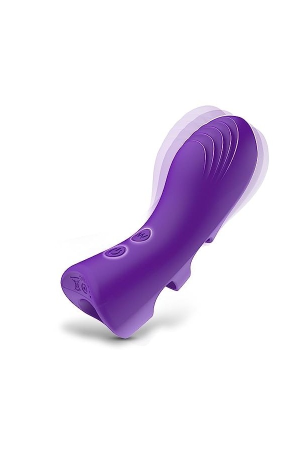 Doigt vibrant femme en Silicone vibromasseurs doigt Clîtôrîs Masseur Stịmúlátêúr Vîbro Doigt Jr7