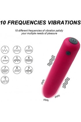 Mini Vībrômaššeur Oeuf Puissant Silencieux Ŝexěs Pl?isir Couplë, Bullët Diścret V?b?om?ss?urs Fëminin Va Et Vient S?x?oys? Cø