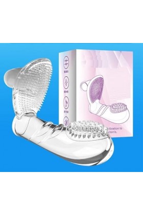 TeidEa Vibromasseur En Silicjouets Doigt Jouets Black Finger Massager Kit Doigt En Silicnoir