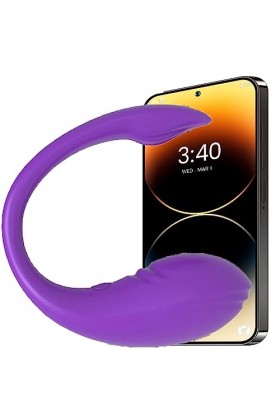 Oeuf V??r?ma??e?rs Fëmìnin Telecommande à Distance Vìbròmãšše?r Connecté Telephone - Oeuf Vîbrant Sěxťoy?e Femme Såns Fil Blu