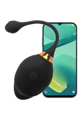 A Distance Oeuf Vibrant Connecté Telephone, Mini Vibromasseurs Feminin Discret, Pas Sher Oeuf Vibromasseur à Distance Telecom