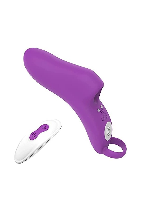 HytTer Døigt Vibrant Śéxuél Masseur Portable Doigt Vibrant Clîtôrîdîen Point G Stimulateur Vibromasseur Doigt Doigt Vi10