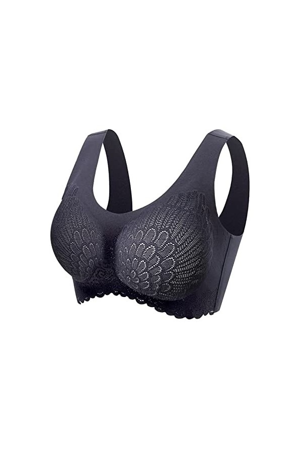 2023 New y25k Style Lingerie Anneau sans Acier pour Femmes rassemblant des sous-vêtements en Latex de Sommeil sans de de Coeu