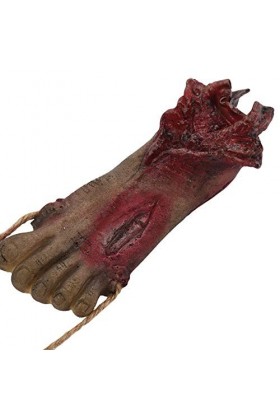 Rfeeuubft Cassé Finger Main Pied Sang Horreur DéCoration Coupé Sanglantes Membres Nouveauté Main Morte CasséE Main Gadgets Pi