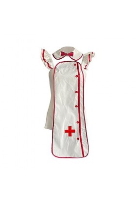 Costume dinfirmière sexy pour femme - Caractère coquin - Jolie lingerie - Pour Halloween - Cosplay