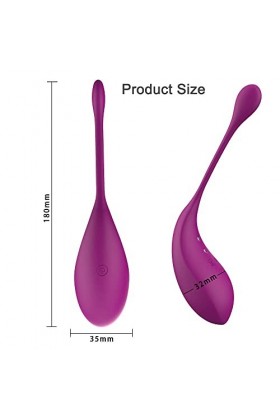 Oeuf Vǐbrø Connecté Telephone App, Oeuf Vìbrômaśśëur Telecommande à Distance, Vîbrømaśśëurs Feminin Dîscret Vǐbró Oeuf Vībrån