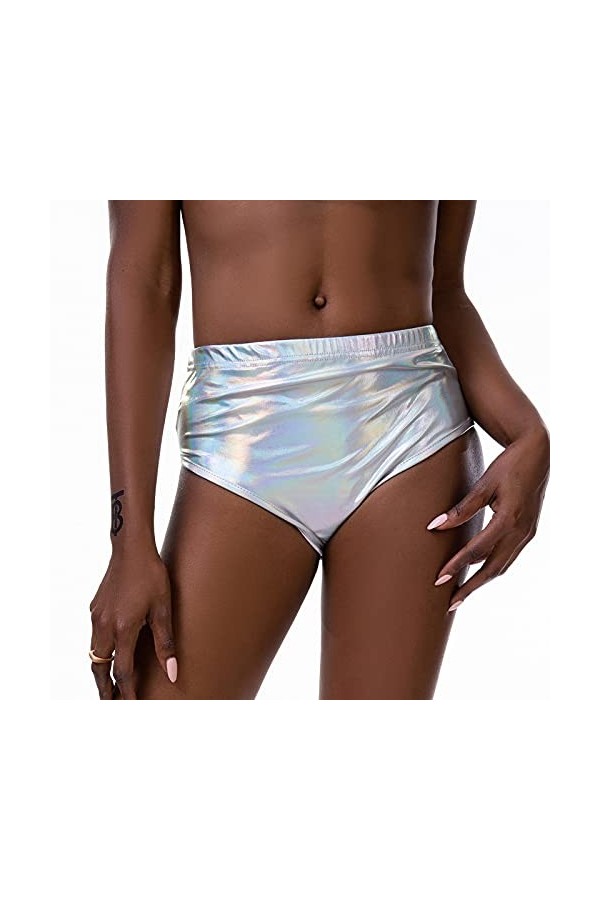 BOTCAM Culotte sans couture pour femme - Taille haute - Sans coutures - Doux et stretch - Respirant - Invisible - Pour femme,