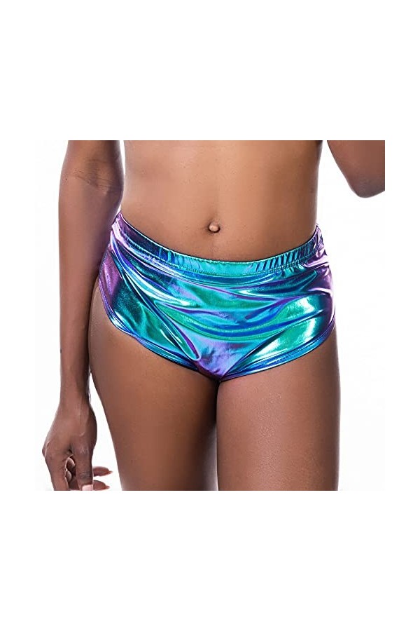 BOTCAM Culotte sans couture pour femme - Taille haute - Sans coutures - Doux et stretch - Respirant - Invisible - Pour femme,