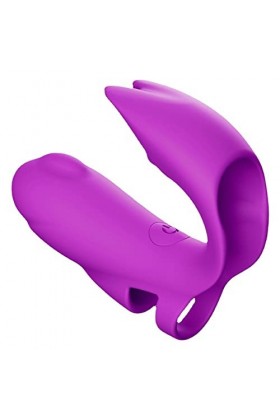 Petit Dõ?ℊt ?????-????ℯ?? Doigt Vibrateur en Silicone Doigt Ｖîbrant Sêxuêl Femme Ｖîbrö-Ｍássëúr Clítörìdíën Pöînt G Puissant P
