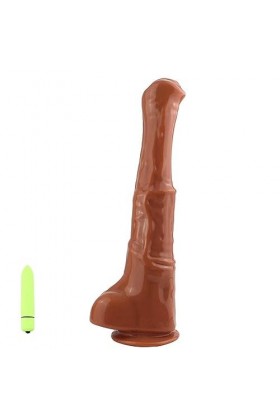 GAOSJX Silicone Portable énorme Exquis et Durable,Brown-M