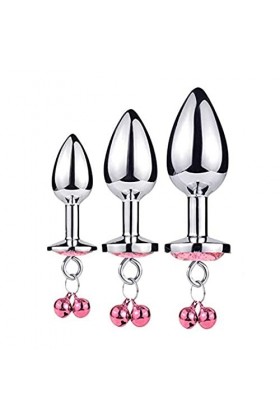 BybAgs Élégant Ensemble de Massage Métallique En Trois Pièces./Rose