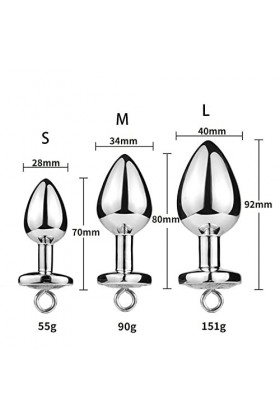 BybAgs Élégant Ensemble de Massage Métallique En Trois Pièces./Rose