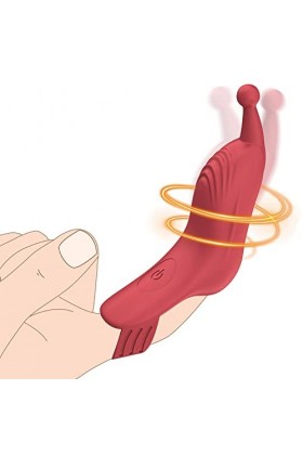 AVIMYA Doîgt Petit Doigt Vịbrömássëúrs Vibromasseurs Fen Doigt Pöînt G Puissant Discret Sëx T?ÝS F1-8707