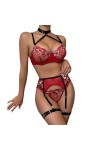 Lingerie sexy pour femme, Noir , XL