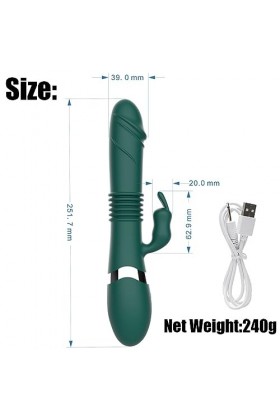 Rábbít Vîbro Fèmme va et vinet 10 Môdès Sèxtøy Fëmme Vîbrańt Sěxtóyśe Plạiśir Fëmme Coúplé Vìbrô-màssèur Ġodě Silicone Souple