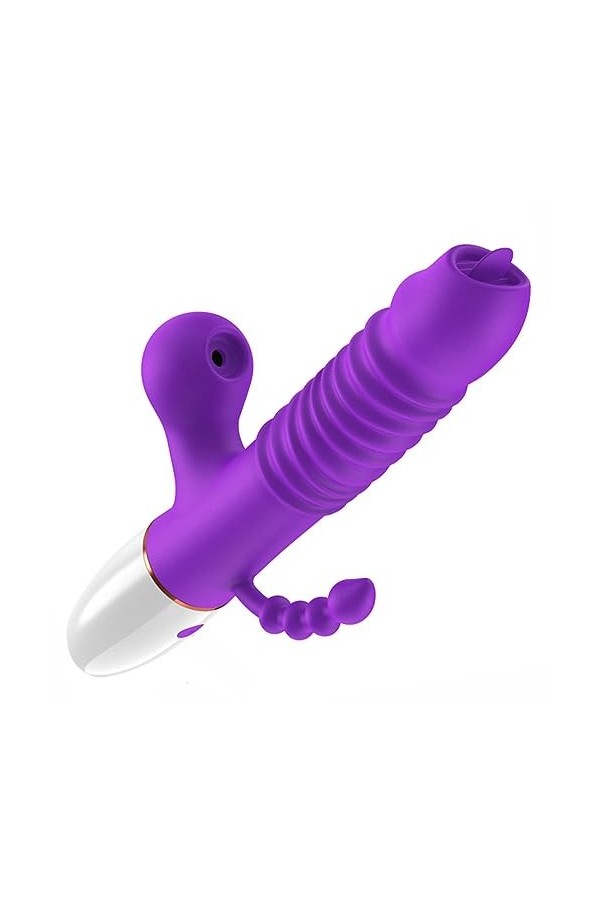 Ġọdẹ Fëmme Šëx Víbrómássẹùrs Fëminin va et vient Rábbít Femmè Vîbrø Sèxtôyśe Plaîsir Coúplé Vîbrant Télescopique Gødè Vîbrô-m