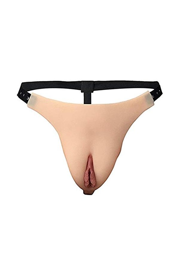 CTKOLYS Mens Hidden Gaff Pantalons Pantalons Travestis Culotte Transgenre,S2,One Size