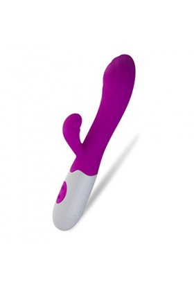 Doigt Vibrant Sexuel avec 9 Modes de Vibration, God Vibrant Femme de Masseur Point G Vibrateur Étanches en Silicone, Vibromas