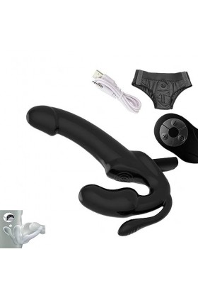 Clit-Ørìdî??-?îld? Áñ?l?? P?ll?-Matériau Silicone Taille Ajustable D3074