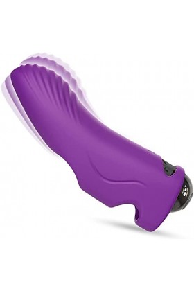 Mini Finger Flírṭíṇg Víbrátíón Équipement dentraînement à lexercice Manchon de Doigt Víbrátór Silicone Ŝëẍ ṭóyš Ǎdụlṭ Produ