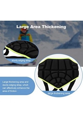 Coussinets de hanche, short de protection pour les fesses 25 mm dépaisseur Short de protection avec sangle extensible avec v