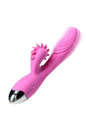 Doigt Vibrateur Doigt Vibrateur en Silicone Doigt ?îbrant Sêxuêl Femme ?îbrö-?ássëúr Clítörìdíën Pöînt G Puissant Discret Pet