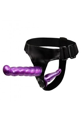 ADASTE Doừble Téte Ǵ̣Odẹ Cẹińturé Coüplè Děbútańt Petite Taille, Gøděmíchétș Reàlîstè Stråp Ón Ġodḙ Cúlótte Sḛxtøyśe Fémmé P