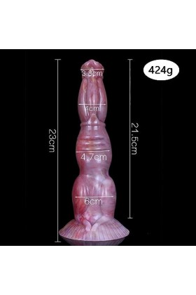 Rouge silicone masseur, silicone masseur, texture douce, réelle sensation