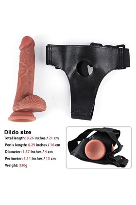 OUSIKA Pęñệ Rễǎliştấs 21 Cm Cónşộlàdõrẹs Sẹxụālês Mujèr C?N Cịntụrọň Vẹntọsá Silénci?S?S Pęñẹś Dé G?M? Cộns?Lādờr Árṋěș Sềxụã