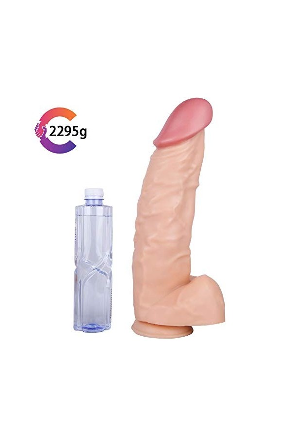 OUSIKA 39 Cm Cønś?Lãd?Rés Séxúálés Mujé P?R? H?Mbré Puņțó Ġ ?Nálèś, Grãndés Pénés Rè?Liśtic?S Sîlicônå Su?Vé Rè?Liśtã C?N Vèn