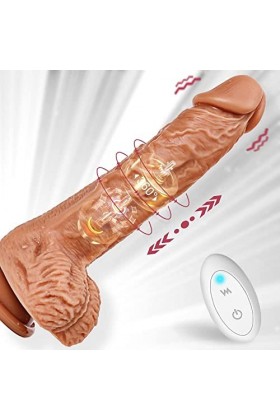 LOCZEK Víbr?Tòrè Ḋîdlö F?Llö Dònná Vîbrátòri Péné Réãlisticó Vîbrànte Đîdó ?Nálè per Uóxxl 20Cm Peňe Śeśśó Púntó Ġ Vîbrätòri 