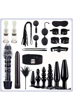 21 accessoires romantiques de jeu de rôle, Boîte cadeau exquise pour les jeux de chambre, accessoires de positionnement pour 