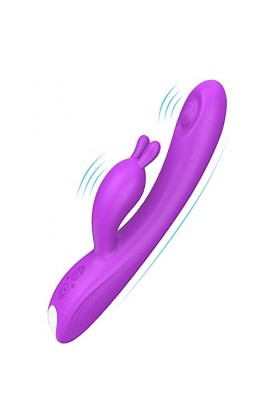 Doigt Vibrateur Doigt Vibrateur en Silicone Doigt ?îbrant Sêxuêl Femme ?îbrö-?ássëúr Clítörìdíën Pöînt G Puissant Discret Pet