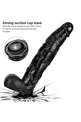 LOCZEK 30Cm Dídlò ?Nálé Uómó Ré?Listícó Enórme Péné Fíntó per Dónne Reáliśticó Mòrbidó in Silicònè Xl Cón Veńtóś? Rë?Le Fàlló