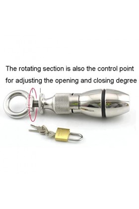 SORTZ 050B Nouvel Acier Inoxydable Petit Cadeau en métal Conception aérodynamique Peut être porté Longtemps Femmes, Couples, 