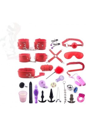 HUNTVE Kit de Sport en Peluche en Cuir réglable, Fournitures de Sport extrême pour Les Couples.