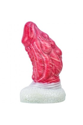 Extra large extra thick bump granulaire texture élastique liquide silicone relaxant massage jouet en 2 couleurs,Blanc