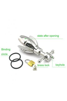 SORTZ Acier Inoxydable de Type 050A Style métal Lourd métal de Haute qualité Doux pour la Peau Femmes, Couples, Hommes