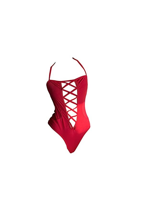 SINGUYUN Anime Body Cosplay Lingerie pour femme Kawaii Robe à laçage creux Body japonais Lingerie sexy 2631Black , 2631black