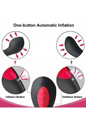 Cugzue Silicone léger Soft Gonflable réglable pour Une Utilisation Facile