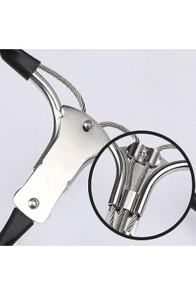 Cugzue Portable en Acier Inoxydable Usage Multiple portatif,60-90cm