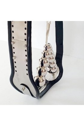 Cugzue Portable en Acier Inoxydable Usage Multiple portatif,90-110cm