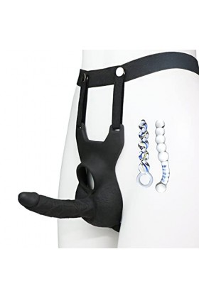 ZJZFL Silicone Réglable Noir, Facile à Transporter,L