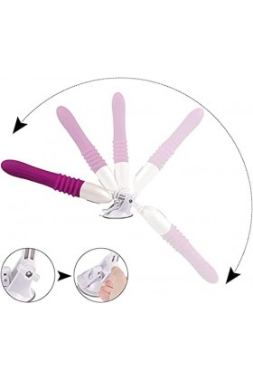 Amdieu Imperméable, 10 Modes de Vibration, Multi-Accessoires, Durable, Angle réglable, Pliable.