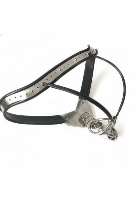 Masseur de relaxation en métal imperméable à leau lisse avec ceinture en silicone de taille réglable,Noir,80/90cm