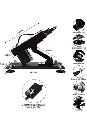 Amdieu Étanche, Multi-Vitesses, Multi-Accessoires, Durable, Angle réglable, Pliable.