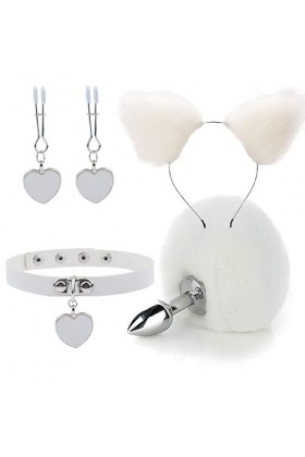 Amdieu Kit de Queue en Peluche, Confortable, résistant à lusure, diverses correspondances.