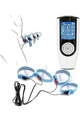 Extension de Péňis Masculin Agrandissement de Choc Électrique Ensemble de Séxé de Stimulation Électrique