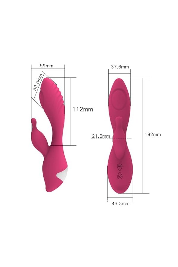 vibromassèurs feminin rabbit va et viènt Vîbromasseúrs Fêminin Clìtøridîen Sucëúr Sëx Tôýs Femme avec10 Modes Sans Fil Sêx T