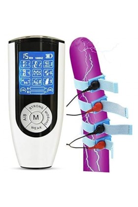 UNbit Extension De Pénis Masculin Agrandissement De Choc Électrique Ensemble De Sexe De Stimulation Électrique